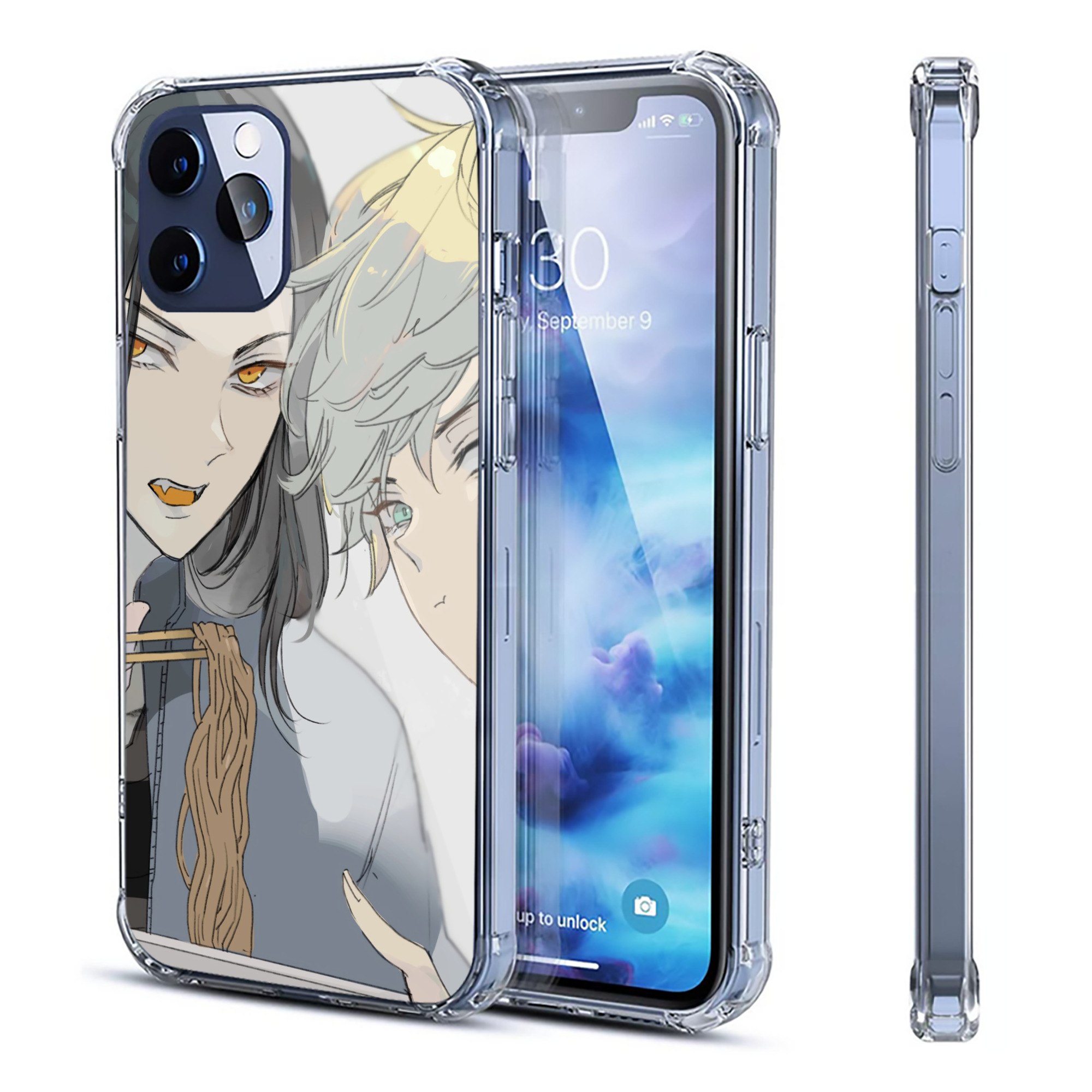（画像用） 東京リベンジャーズ Tokyo Revengers 【iPhone 12シリーズ対応】透明スマホケース（クリアソフトケース）